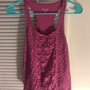 Racerback tank top
